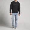 Men Silver Jeans | Mens Crewneck Sweatshirt