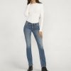 Women Silver Jeans | Tuesday Low Rise Slim Bootcut Jeans