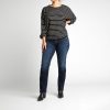 Plus Silver Jeans | Suki Mid Rise Straight Leg Jeans Plus Size