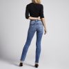 Women Silver Jeans | Suki Mid Rise Straight Leg Jeans