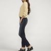 Women Silver Jeans | Suki Mid Rise Straight Leg Jeans