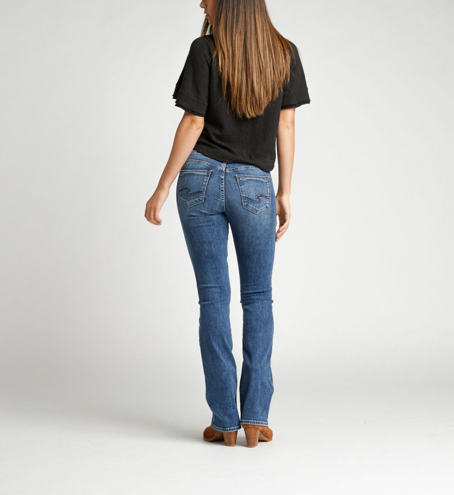 Women Silver Jeans | Suki Mid Rise Bootcut Jeans