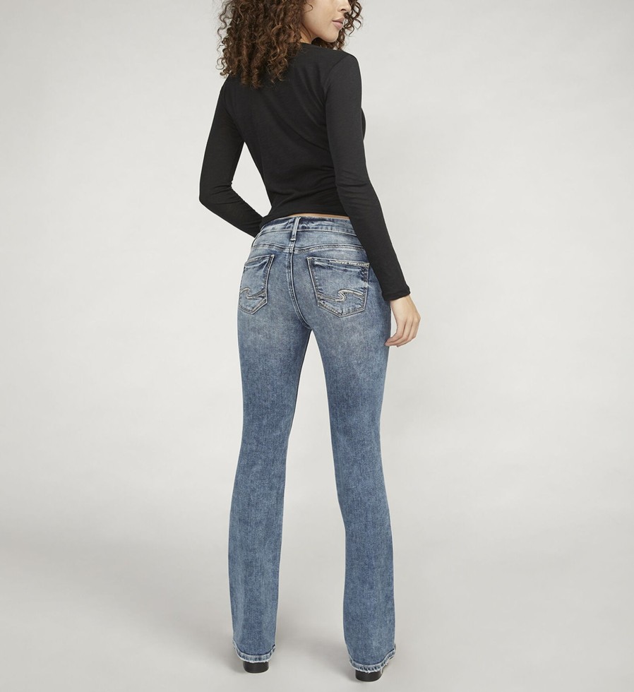 Women Silver Jeans | Suki Mid Rise Bootcut Jeans