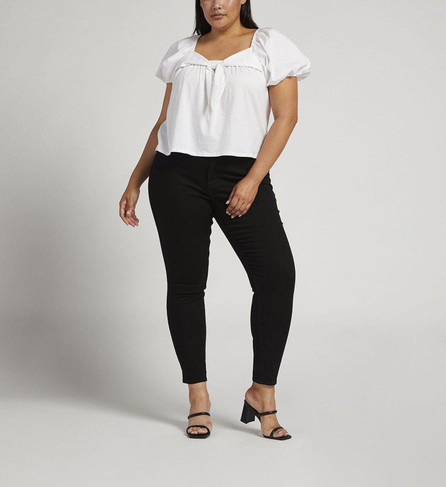 Plus Silver Jeans | Infinite Fit High Rise Skinny Jeans Plus Size