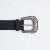 Plus Silver Jeans | Western Studded Womens Belt