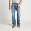 Men Silver Jeans | Zac Relaxed Fit Straight Leg Jeans