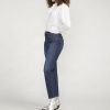 Women Silver Jeans | Highly Desirable High Rise Slim Straight Leg Jeans