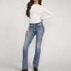 Women Silver Jeans | Suki Mid Rise Bootcut Jeans