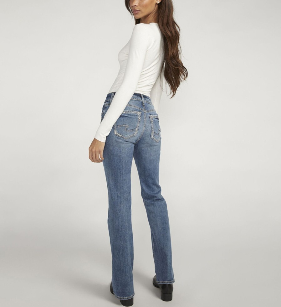 Women Silver Jeans | Suki Mid Rise Bootcut Jeans