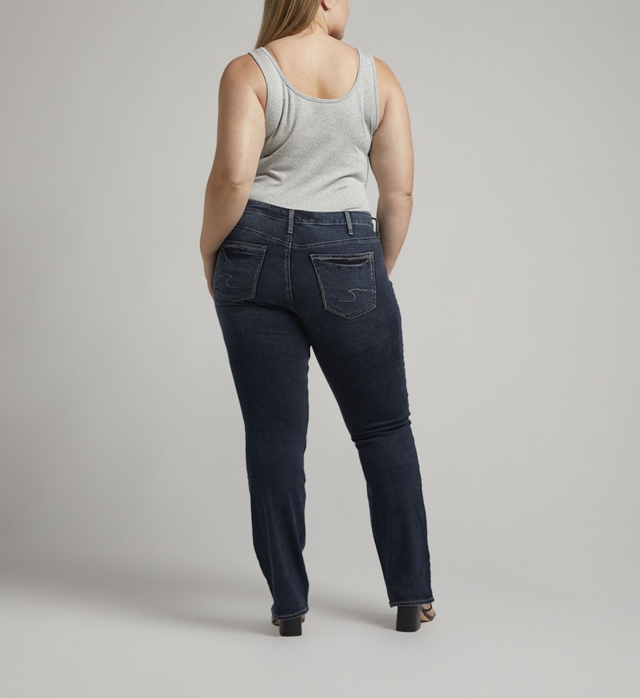 Plus Silver Jeans | Suki Mid Rise Slim Bootcut Jeans Plus Size