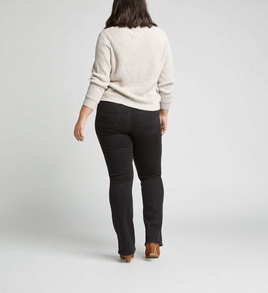 Plus Silver Jeans | Suki Mid Rise Slim Bootcut Jeans Plus Size