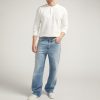 Men Silver Jeans | Big Guy Baggy Jeans