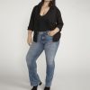 Plus Silver Jeans | Suki Mid Rise Bootcut Jeans Plus Size