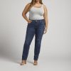 Plus Silver Jeans | Suki Mid Rise Straight Leg Jeans Plus Size