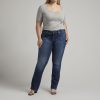 Plus Silver Jeans | Suki Mid Rise Slim Bootcut Jeans Plus Size