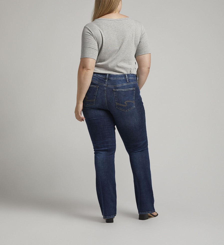 Plus Silver Jeans | Suki Mid Rise Slim Bootcut Jeans Plus Size