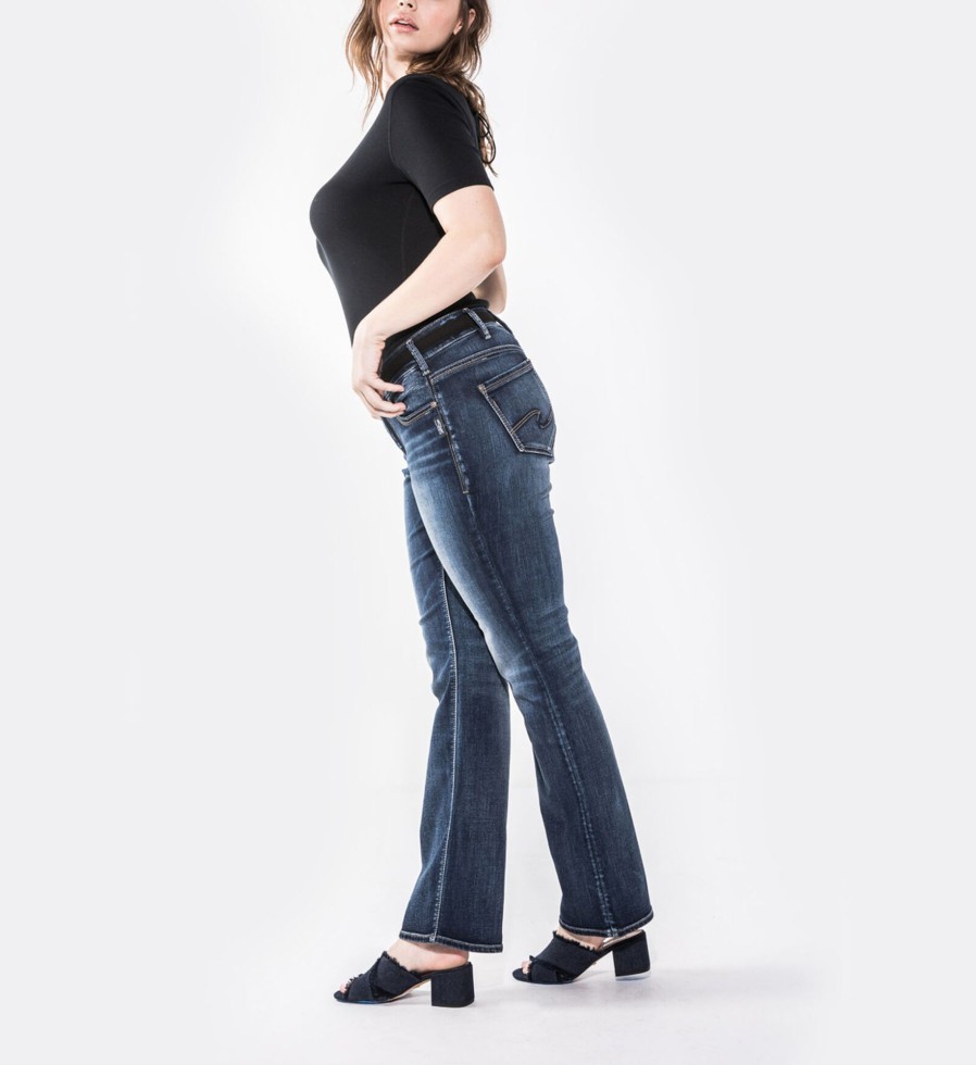 Plus Silver Jeans | Suki Mid Rise Slim Bootcut Jeans Plus Size