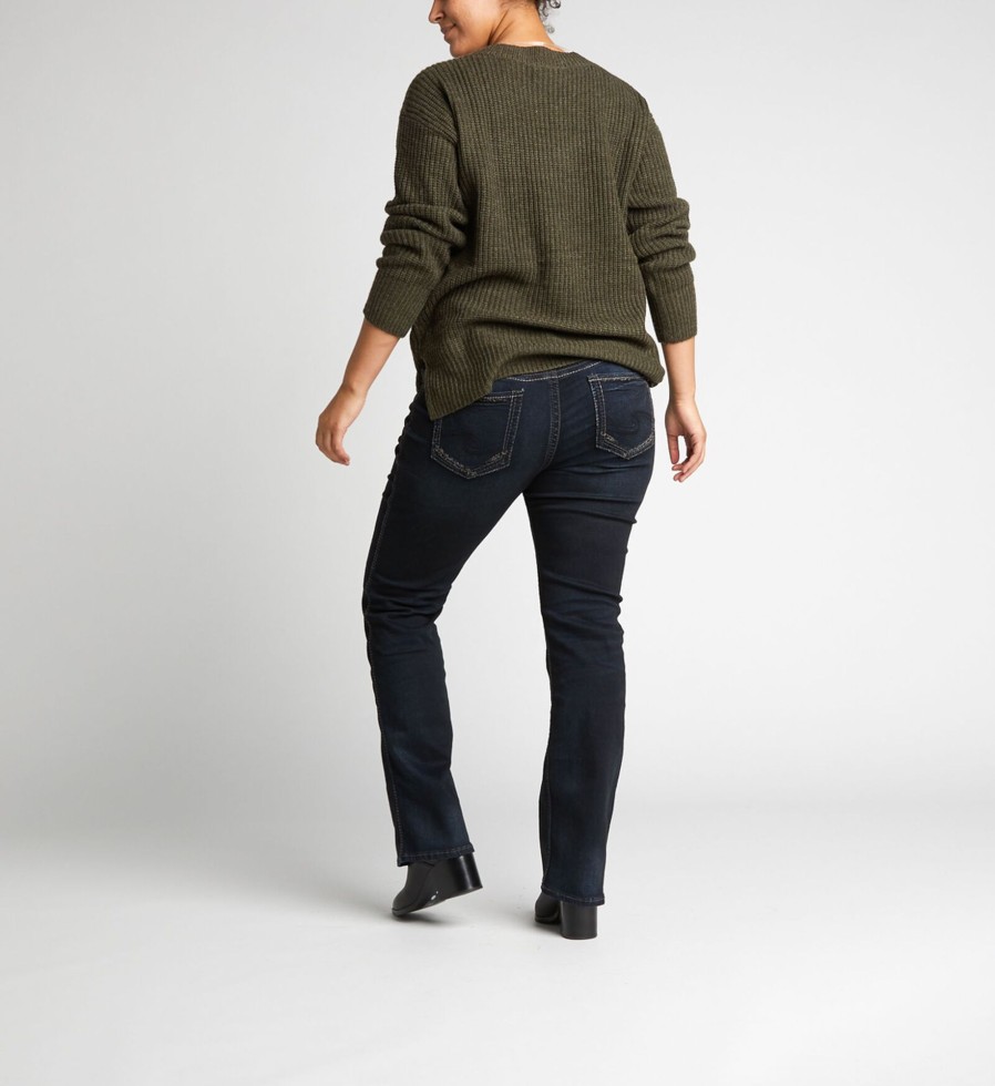 Plus Silver Jeans | Suki Mid Rise Slim Bootcut Jeans Plus Size