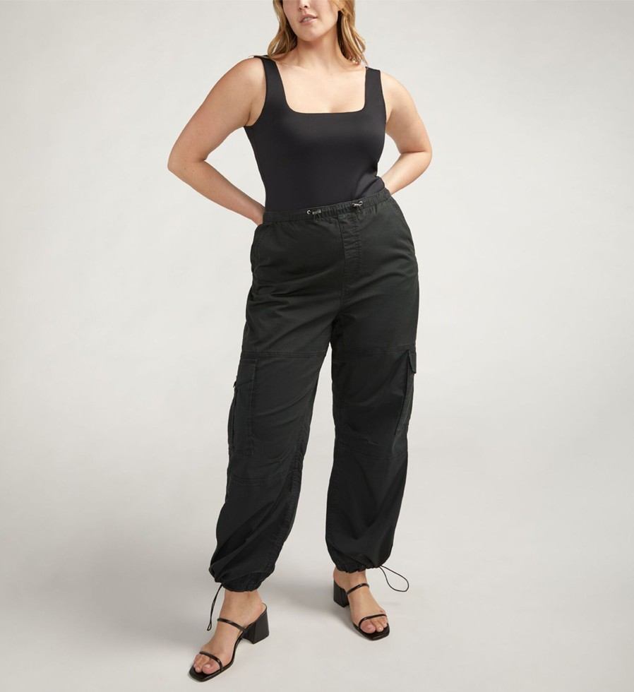 Plus Silver Jeans | Parachute Cargo Pant Plus Size