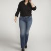 Plus Silver Jeans | Suki Mid Rise Slim Bootcut Jeans Plus Size