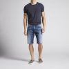 Men Silver Jeans | Zac Relaxed Fit Short