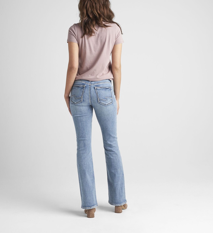 Women Silver Jeans | Suki Mid Rise Bootcut Jeans